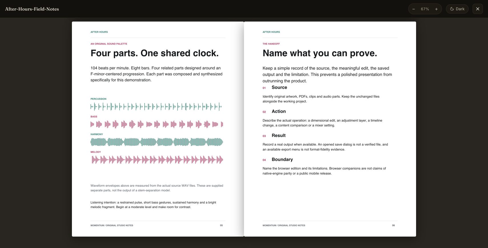 Light reading: actual product capture